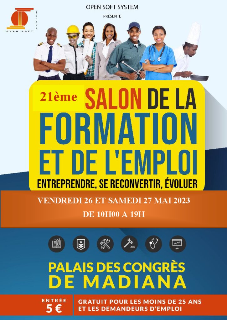 21ème édition de salon de la formation et de l'emploi.